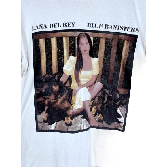 Lana Del Rey Blue Banisters 2021 Album T-Shirt - Size L - 100% Cotton - Picture 2 of 4